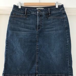 J. Jill Jean Skirt